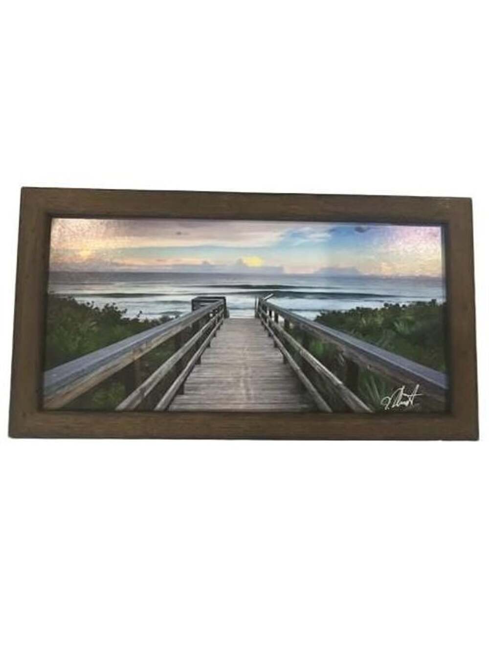 Thamert Photography The Boardwalk Framed Coastal Wall Art Print